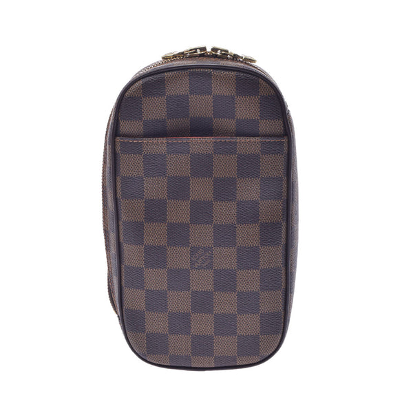 Louis Vuitton Pochette Gangju SP Order 14137 Brown Men's Dami Cambus Body  Bag N48048 LOUIS VUITTON Used – 銀蔵オンライン