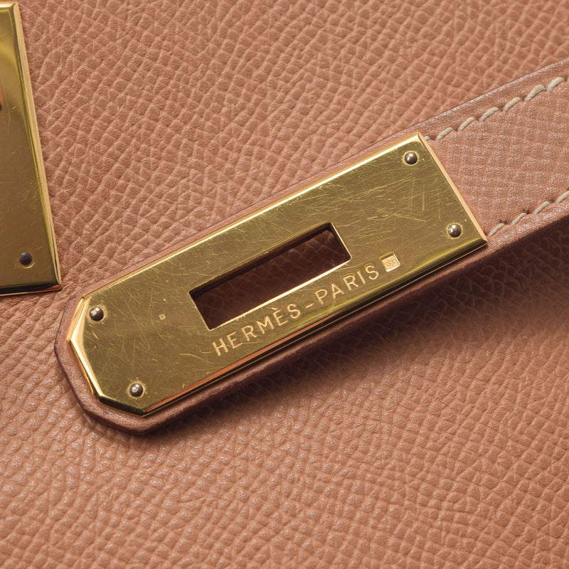 HERMES Hermes Hermes Kelly 32 Inner sewing Natural Gold Bracket