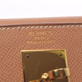 HERMES Hermes Hermes Kelly 32 Inner sewing Natural Gold Bracket