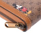 Gucci Gucci Mickey Mouse Disney Collaboration Beige 602532 Munisex GG Sprem帆布长钱包未使用的Ginzo