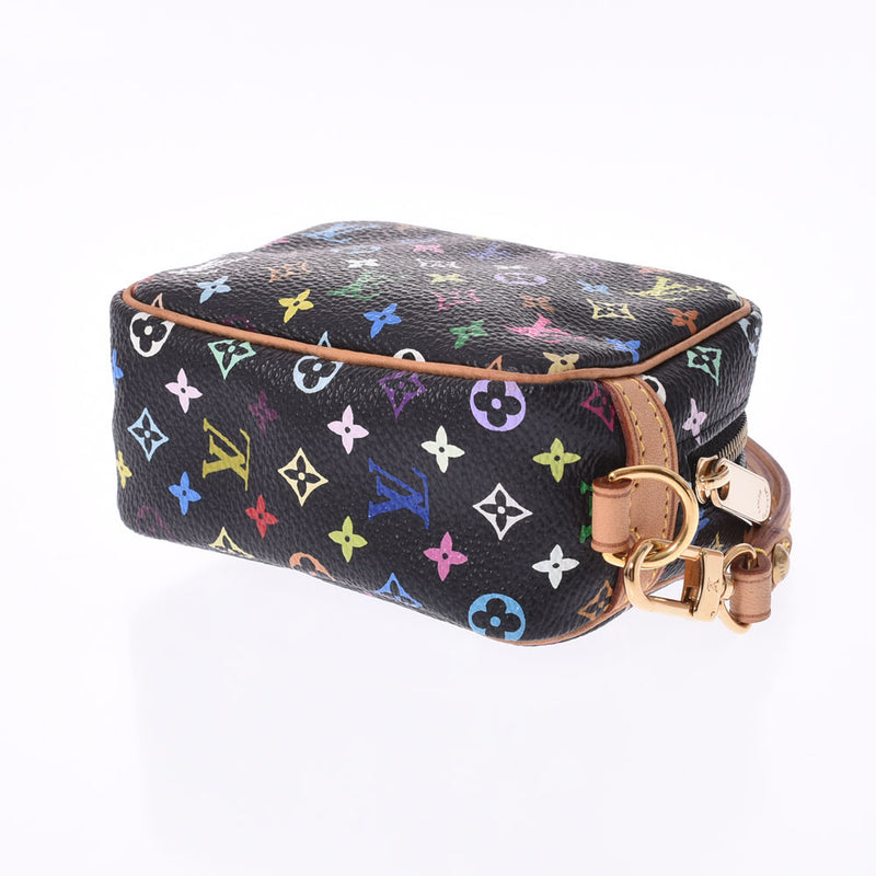 LOUIS VUITTON Louis Vuitton Multicolor Wapiti Black M58034 Ladies Monogram Multicolor Pouch A Rank used Ginzo