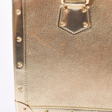 LOUIS VUITTON ルイヴィトン スハリ ファビュロー ゴールド ゴールド金具 レディース スハリレザー ハンドバッグ ABランク 中古 銀蔵