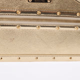 LOUIS VUITTON ルイヴィトン スハリ ファビュロー ゴールド ゴールド金具 レディース スハリレザー ハンドバッグ ABランク 中古 銀蔵