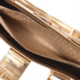 LOUIS VUITTON ルイヴィトン スハリ ファビュロー ゴールド ゴールド金具 レディース スハリレザー ハンドバッグ ABランク 中古 銀蔵