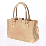 LOUIS VUITTON ルイヴィトン スハリ ファビュロー ゴールド ゴールド金具 レディース スハリレザー ハンドバッグ ABランク 中古 銀蔵