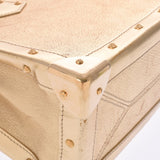 LOUIS VUITTON ルイヴィトン スハリ ファビュロー ゴールド ゴールド金具 レディース スハリレザー ハンドバッグ ABランク 中古 銀蔵