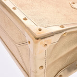 LOUIS VUITTON ルイヴィトン スハリ ファビュロー ゴールド ゴールド金具 レディース スハリレザー ハンドバッグ ABランク 中古 銀蔵