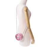 CHANEL Chanel CC Figuri Round Type Chain Shoulder Pink/Gradation Silver Bracket Ladies Vinyl Shoulder Bag A Rank Used Ginzo