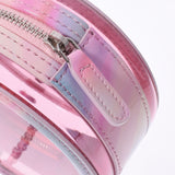 香奈儿香奈儿CC Figuri圆形链链肩粉红色/等级银支夫人乙烯基肩袋rank二手ginzo