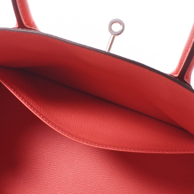 HERMES エルメス バーキン 30 ローズジャイプール シルバー金具 T刻印(2015年頃) レディース ヴォーエプソン ハンドバッグ ABランク 中古 銀蔵