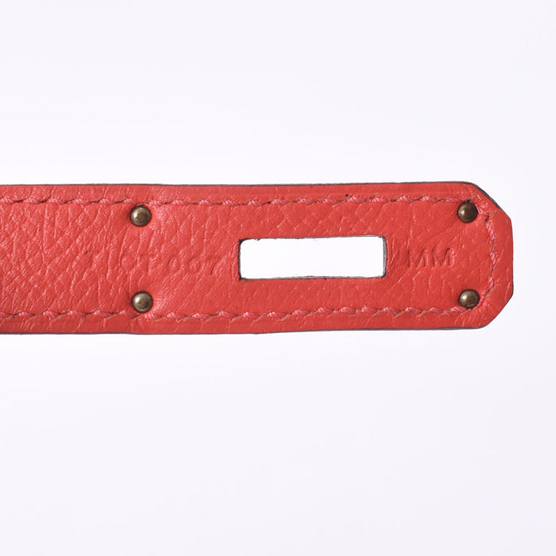 HERMES エルメス バーキン 30 ローズジャイプール シルバー金具 T刻印(2015年頃) レディース ヴォーエプソン ハンドバッグ ABランク 中古 銀蔵