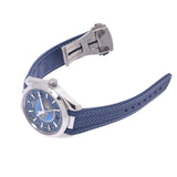 OMEGA Omega Sea Master Aqua Terra GMT 220.12.43.22.03.001 Men's SS/Rubber Watch Automatic Blue Dial A Rank used Ginzo