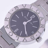 BVLGARI Bulgari Bulgari Bulgari Bulgari 23 BB23SS Ladies SS Watch Quartz Black Dial A Rank used Ginzo