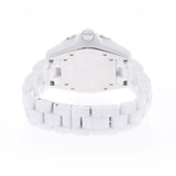 CHANEL Chanel J12 33mm White Phantom H3442 Boys White Ceramic/SS Watch Quartz White Dial A Rank used Ginzo