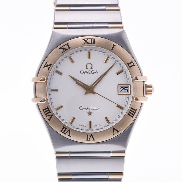 Omega Omega Constellation 1312.30 Boys YG/SS Watch Quartz White Dial A Rank used Ginzo