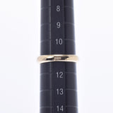 Nina Ricci Ninarich Ribbon主题钻石0.21CT 11女士K18YG/RUBY RING/RING A RANK使用Ginzo