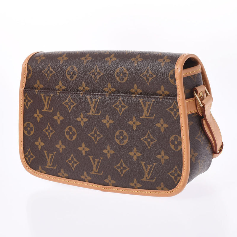 LOUIS VUITTON ルイヴィトン モノグラム ソローニュ ブラウン M42250 ユニセックス モノグラムキャンバス ショルダーバッグ Aランク 中古 銀蔵