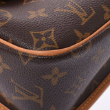 路易威顿路易斯·维顿（Louis Vuitton）会标solonu brown M42250女用式帆布肩袋一个二手Ginzo