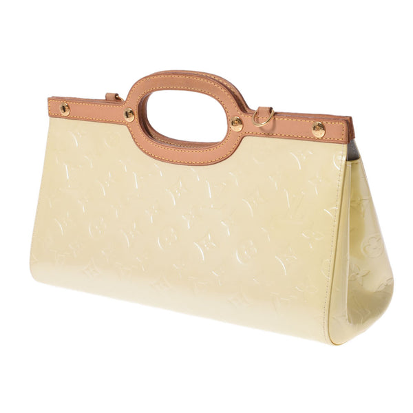 LOUIS VUITTON ルイヴィトン ロクスバリードライブ ショルダー 2WAY  ペルル ゴールド金具 M91374 レディース モノグラムヴェルニ ハンドバッグ Bランク 中古 銀蔵