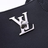 LOUIS VUITTON Louis Vuitton Rock Mekaba Black M42291 Ladies Leather Tote Bag B Rank used Ginzo