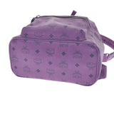 MCM MCM Eem Backpack Studs Purple Silver Bracket Unisex Leather Backpack Daypack A Rank used Ginzo