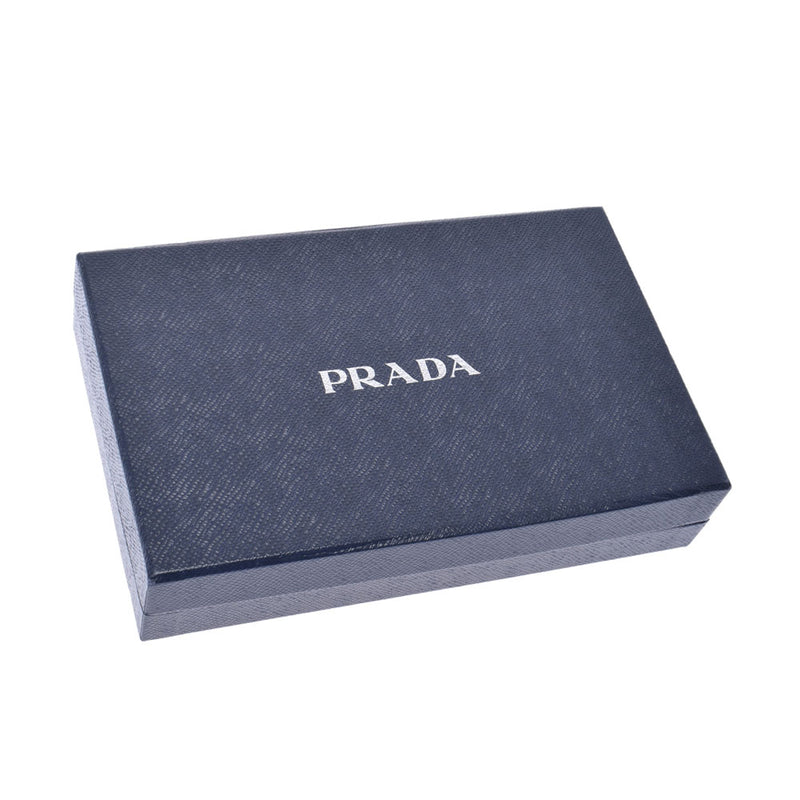 PRADA プラダ トレベルケース 黒 ゴールド金具 1ML188 ユニセックス サフィアーノ 長財布 Bランク 中古 銀蔵