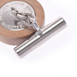 HERMES エルメス セリエ メンズ SV金具/ウッド カフス ABランク 中古 銀蔵