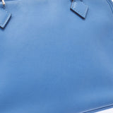 HERMES Hermes Mini Prum Blue Paradise Silver Bracket T (around 2015) Ladies Swift Handbag B Rank used Ginzo