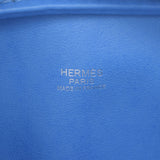 HERMES Hermes Mini Prum Blue Paradise Silver Bracket T (around 2015) Ladies Swift Handbag B Rank used Ginzo
