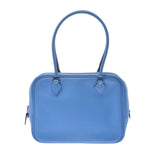 HERMES Hermes Mini Prum Blue Paradise Silver Bracket T (around 2015) Ladies Swift Handbag B Rank used Ginzo