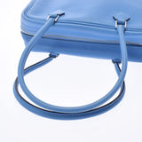 HERMES Hermes Mini Prum Blue Paradise Silver Bracket T (around 2015) Ladies Swift Handbag B Rank used Ginzo