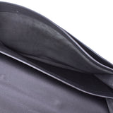 HERMES Hermes Sack Adepesh 41 Black Silver Bracket □ J engraved (around 2006) Men's Vash Liege Business Bag AB Rank Used Ginzo