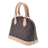 路易威顿路易·维顿（Louis Vuitton）Louis Vuitton会标Alma BB 2Way Brown M53152女士会标帆布手袋未使用的Ginzo