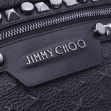 JIMMY CHOO Jimmy Choo Studs Delhi Black Unisex Leather Body Bag A Rank used Ginzo