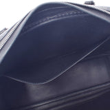 HERMES Hermes Plum Elan Graphite Silver Bracket □ F engraved (around 2002) Ladies Porosus Handbag AB Rank Used Ginzo