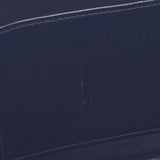 HERMES Hermes Prium Elan Black Gold Bracket □ E engraved (around 2001) Ladies Porosus Handbag AB Rank Used Ginzo