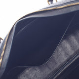 HERMES Hermes Prium Elan Black Gold Bracket □ E engraved (around 2001) Ladies Porosus Handbag AB Rank Used Ginzo