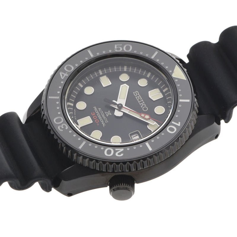 Seiko Seiko Seiko Seiko Prospec Marine Star Core Shop Limited 600 SBDX033男士SS/ceramic/Silicon观看自动黑色表盘