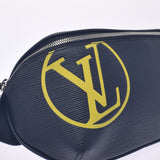 [Father's Day Recommended] Ginzo Used Louis Vuitton Louis Vuitton Epibambag M55131 Black Epireather Body Bag New