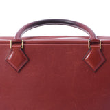 HERMES Hermes Plum Dog 40 Rouge Biff □ F engraved (around 2002) Ladies Valenia Business Bag B Rank used Ginzo