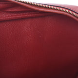 HERMES Hermes Plum Dog 40 Rouge Biff □ F engraved (around 2002) Ladies Valenia Business Bag B Rank used Ginzo