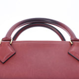 HERMES Hermes Plum Dog 40 Rouge Biff □ F engraved (around 2002) Ladies Valenia Business Bag B Rank used Ginzo