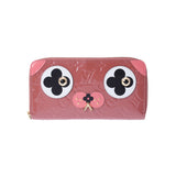 路易威顿路易斯·维昂顿韦尔尼Zippy Wallet 2018 Limited狗Motifrose M90492女士Monogram Monogram Verni Wallet A级使用Ginzo