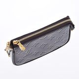 Ginzo Used Louis Vuitton Verni Mini Not yet released in Japan M90597 Amalant Monogram Verni Accessory Pouch [Mother's Day 100,000 yen or less]