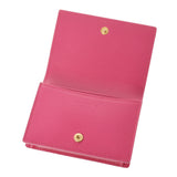 SAINT LAURENT Saint Laurent Business Card Pink 360433 Ladies Calf Card Case New Used Ginzo