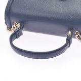 Salvatore Ferragamo Ferragamo Vala 2WAY Chain Shoulder Black Gold Bracket 21G646 Ladies Calf Shoulder Bag Unused Ginzo