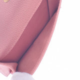 SALVATORE FERRAGAMO フェラガモ ガンチーニ金具 コンパクトウォレット ピンク ゴールド金具 22D780 レディース カーフ 二つ折り財布 未使用 銀蔵