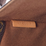 LOUIS VUITTON Louis Vuitton Monogram Trotor Bobour Brown M97037 Unisex Monogram Canvas Shoulder Bag AB Rank Used Ginzo