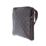 LOUIS VUITTON Louis Vuitton Monogram Trotor Bobour Brown M97037 Unisex Monogram Canvas Shoulder Bag AB Rank Used Ginzo