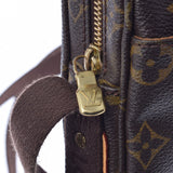 LOUIS VUITTON Louis Vuitton Monogram Trotor Bobour Brown M97037 Unisex Monogram Canvas Shoulder Bag AB Rank Used Ginzo